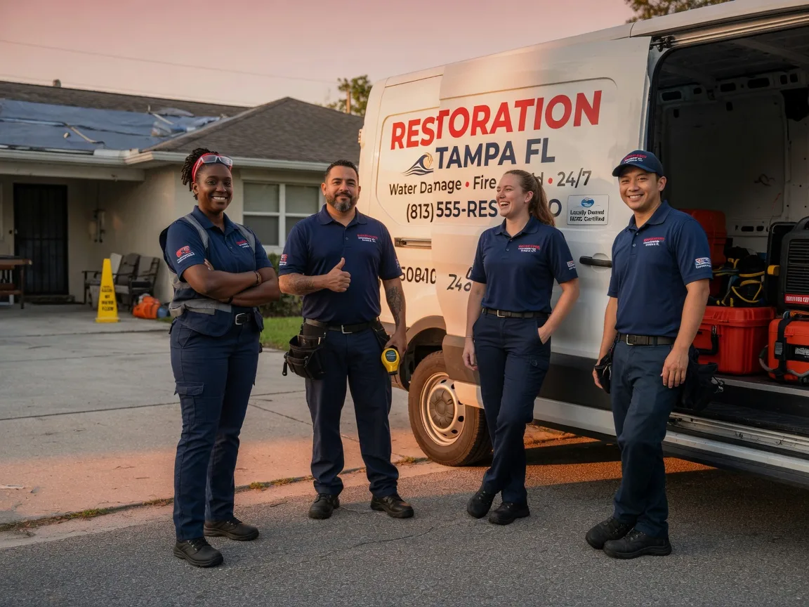 Water Damage Restoration company in Lewiston, NE